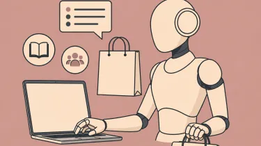 Kursbild KI im Handel, Roboter im Handel
