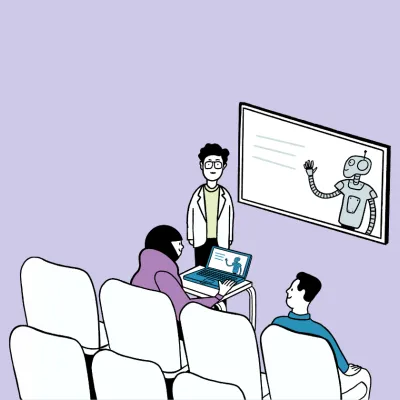 Blogheader KI im Supermarkt