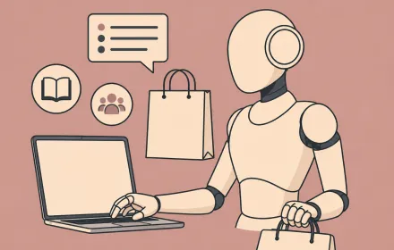 Kursbild KI im Handel, Roboter im Handel
