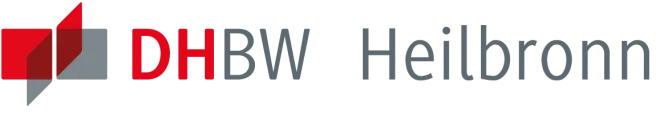 DHBW Heilbronn Logo, rotgrau