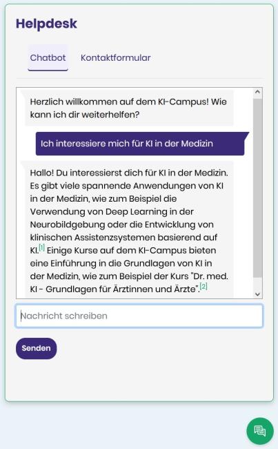 Neuer FAQ-Chatbot (Portal)