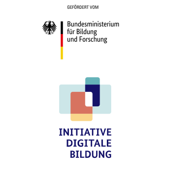Logo Initiative Digitale Bildung und BMBF